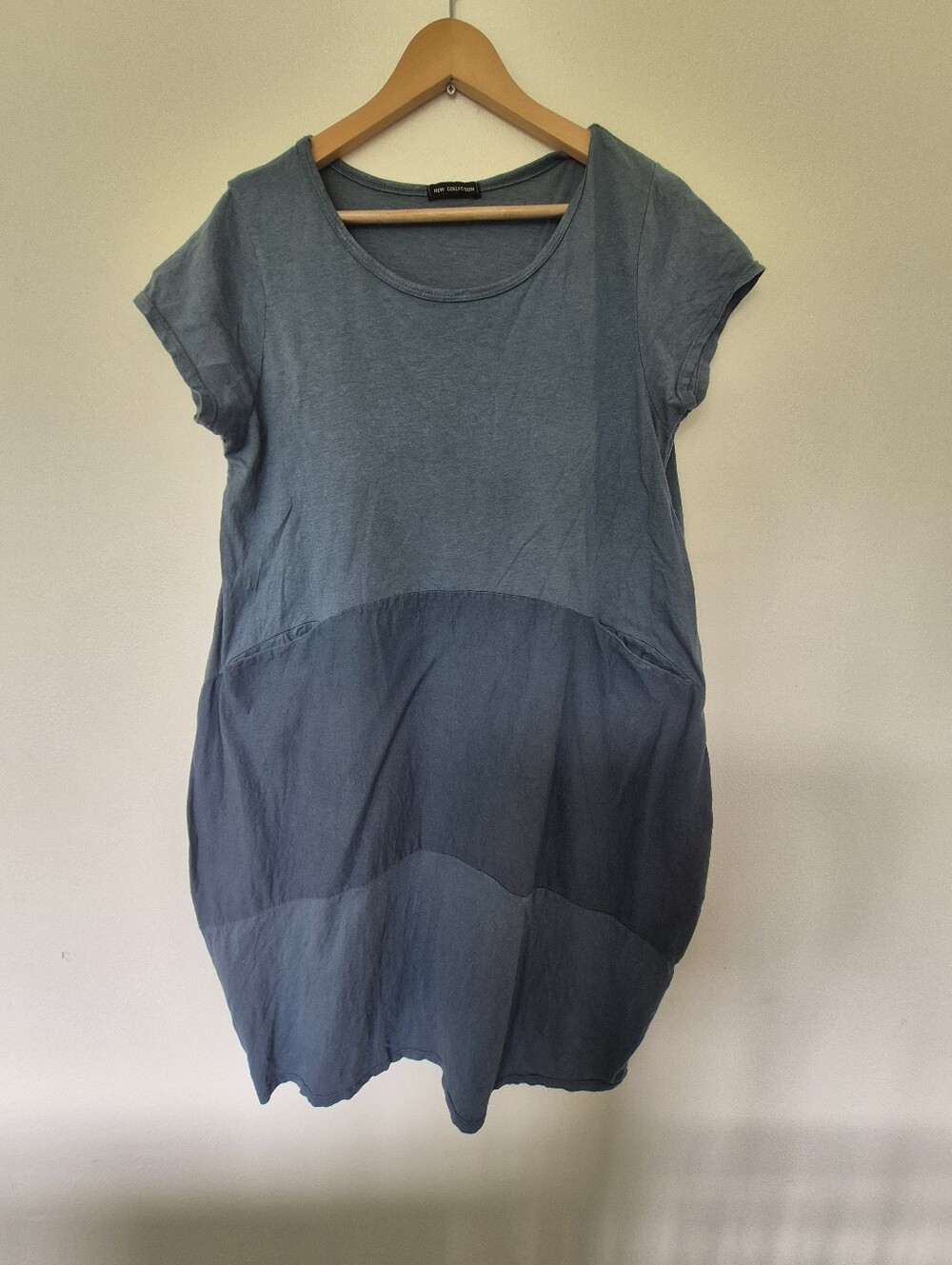 Cotton And Linen Dress Size Large Made In Italy